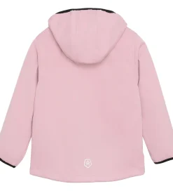 Softshell-Color Kids Coler Kids Softshelljakke m. Fleece - Bleached Mauve