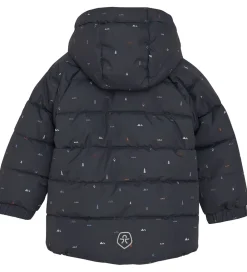 Overgangsjakker|Dunjakker Og Dynejakker-Color Kids Dynejakke - Phantom m. Print
