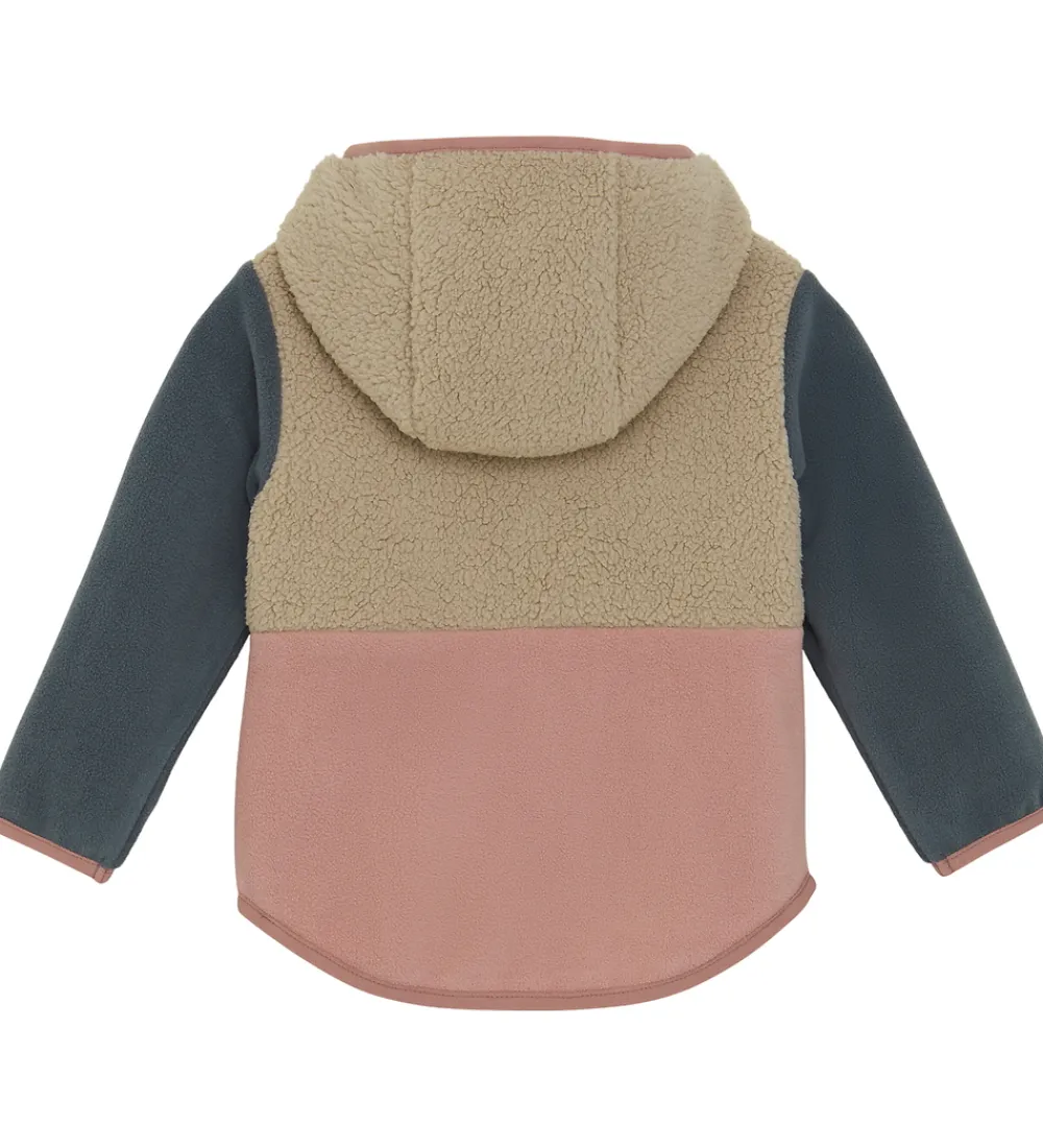 Color Kids Fleece*Fleecejakke - Baby Teddy - Woodrose