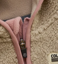 Color Kids Fleece*Fleecejakke - Baby Teddy - Woodrose