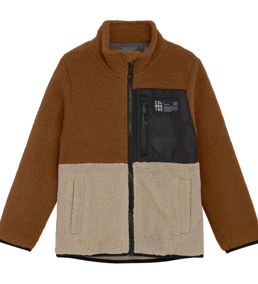 Color Kids Fleece*Fleecejakke - Nuthatch