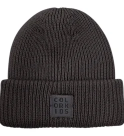 Color Kids Huer Og Hatte*Hue - Uld/Akryl - Strik - Phantom