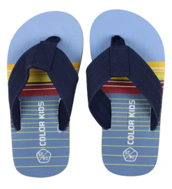 Color Kids Klipklappere*Klipklapper - Flip Flops - Cerulean