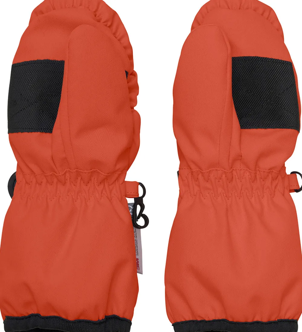 Handsker Og Luffer|Unisex-Tøj-Color Kids Luffer - Tangerine Tango