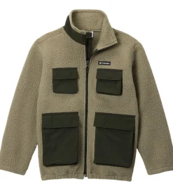 Fleece-Columbia Fleecejakke - Teddy - Jasper Ridge - Grøn