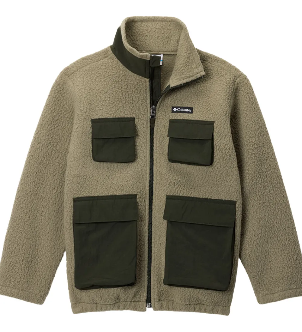 Fleece-Columbia Fleecejakke - Teddy - Jasper Ridge - Grøn