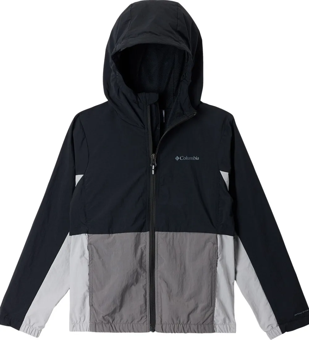 Sommerjakker-Columbia Jakke - Tabor Trail - UV40+ - Sort/ Grey