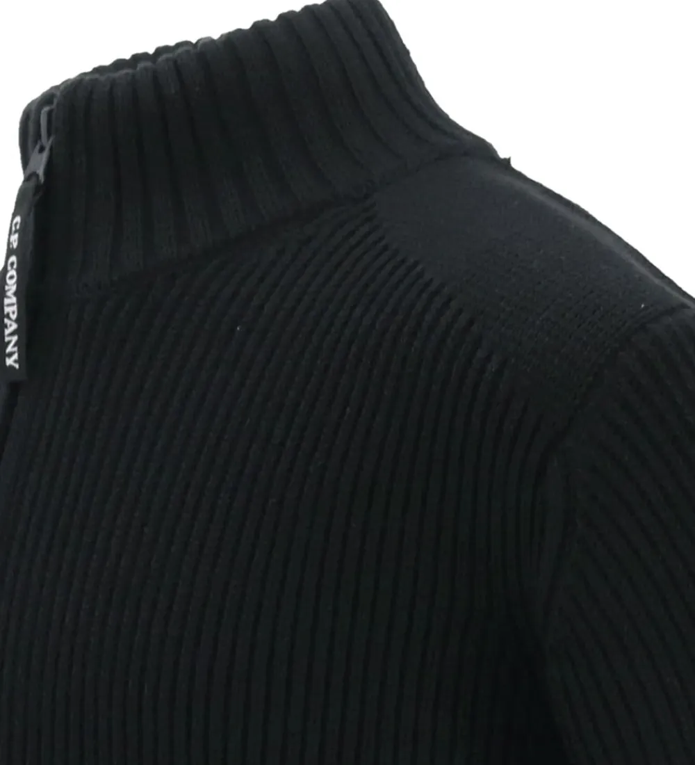 C.P. Company Striktrøjer*Cardigan - Strik - Sort
