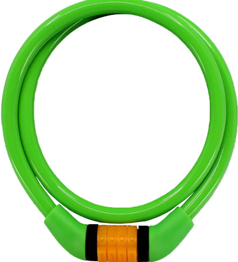 Crazy Safety Cykellåse|Cykellåse*Kodelås - 60 cm - Grøn