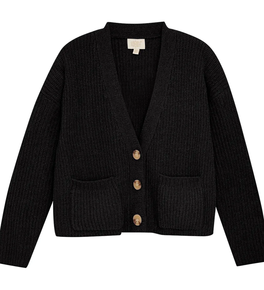 Striktrøjer-Creamie Cardigan - Strik - Sort