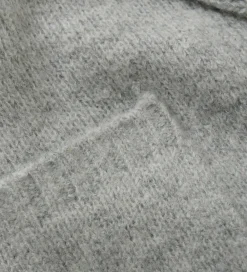 Striktrøjer-Creamie Cardigan - Strik - Lang - Light Grey Melange