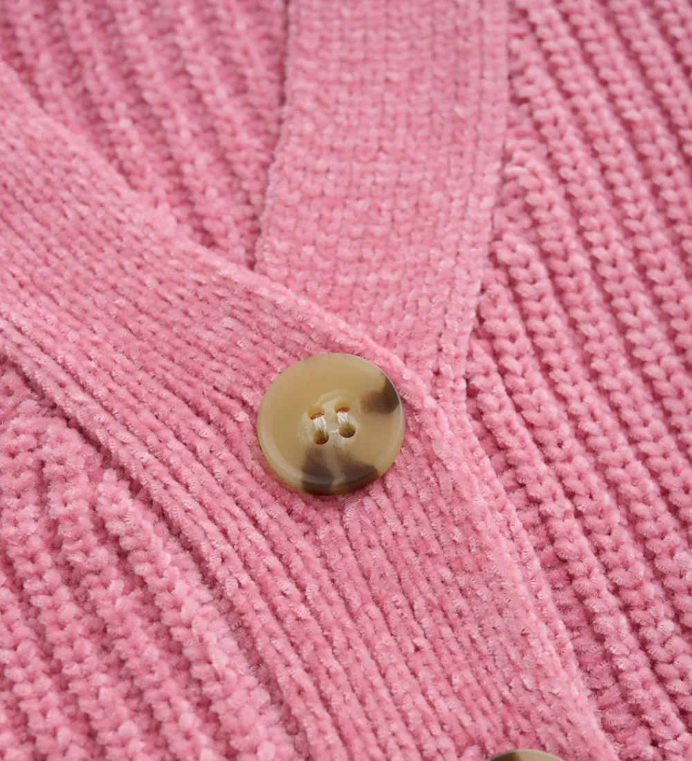 Creamie Striktrøjer*Cardigan - Strik - Wild Rose