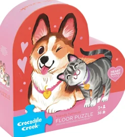 Crocodile Creek Puslespil*Puslespil - 36 Brikker - Friends Fur-Ever