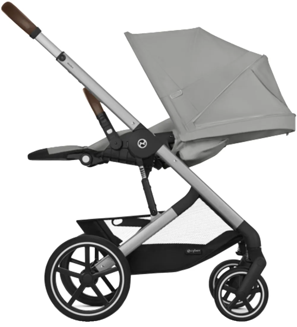 Klapvogne-Cybex Klapvogn - Balios S Lux - Stone Grey