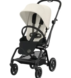 Cybex Klapvogne*Klapvogn - Eezy S Twist+ 2 BLK - Canvas White/Light Beige