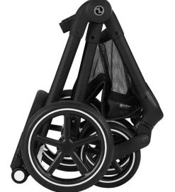 Cybex Klapvogne*Klapvogn/Barnevogn - Eos Lux - 2-i-1 - Moon Black