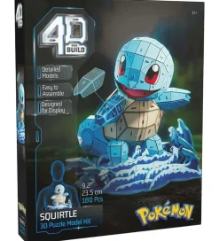 4D Puzzles Puslespil*3D Puslespil - Pokémon 25,6 cm - Squirtle