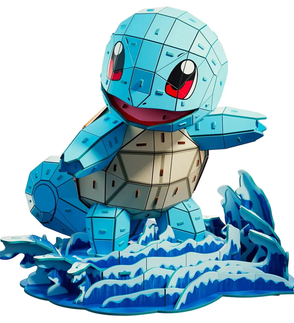 4D Puzzles Puslespil*3D Puslespil - Pokémon 25,6 cm - Squirtle