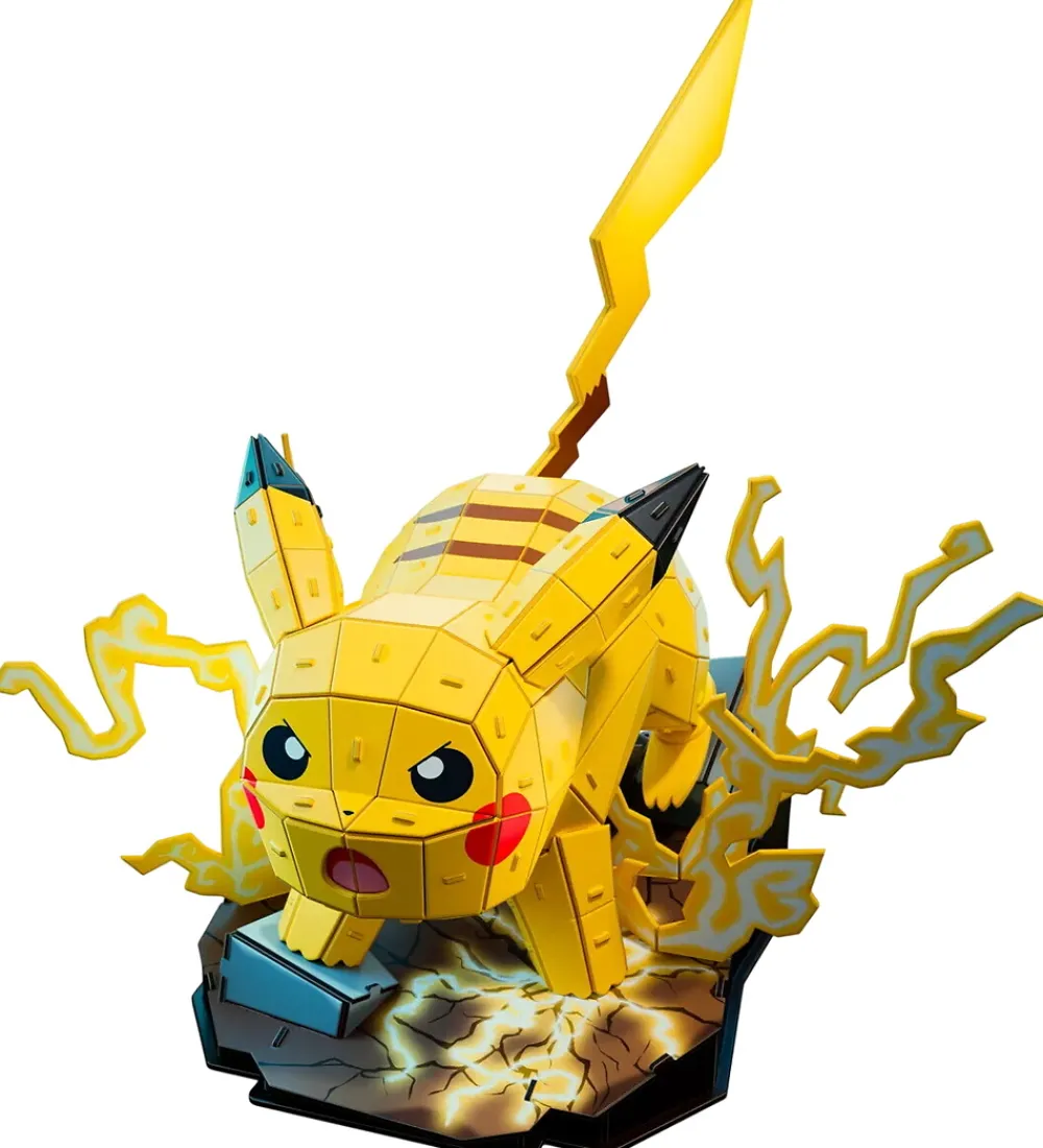 4D Puzzles Puslespil*Puslespil - Pokemon 29,5 cm - Pikachu