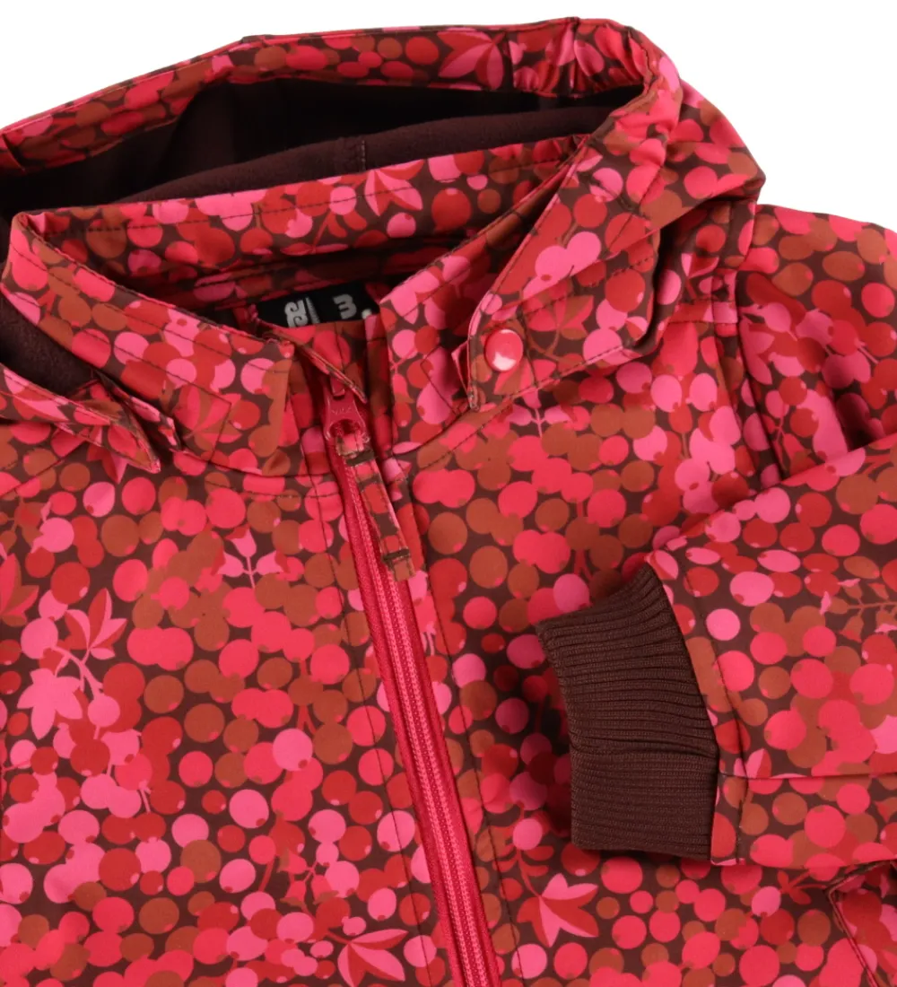 Softshell-Danefæ Softshelljakke m. Fleece - Danelaerke - Bright Pink Berry