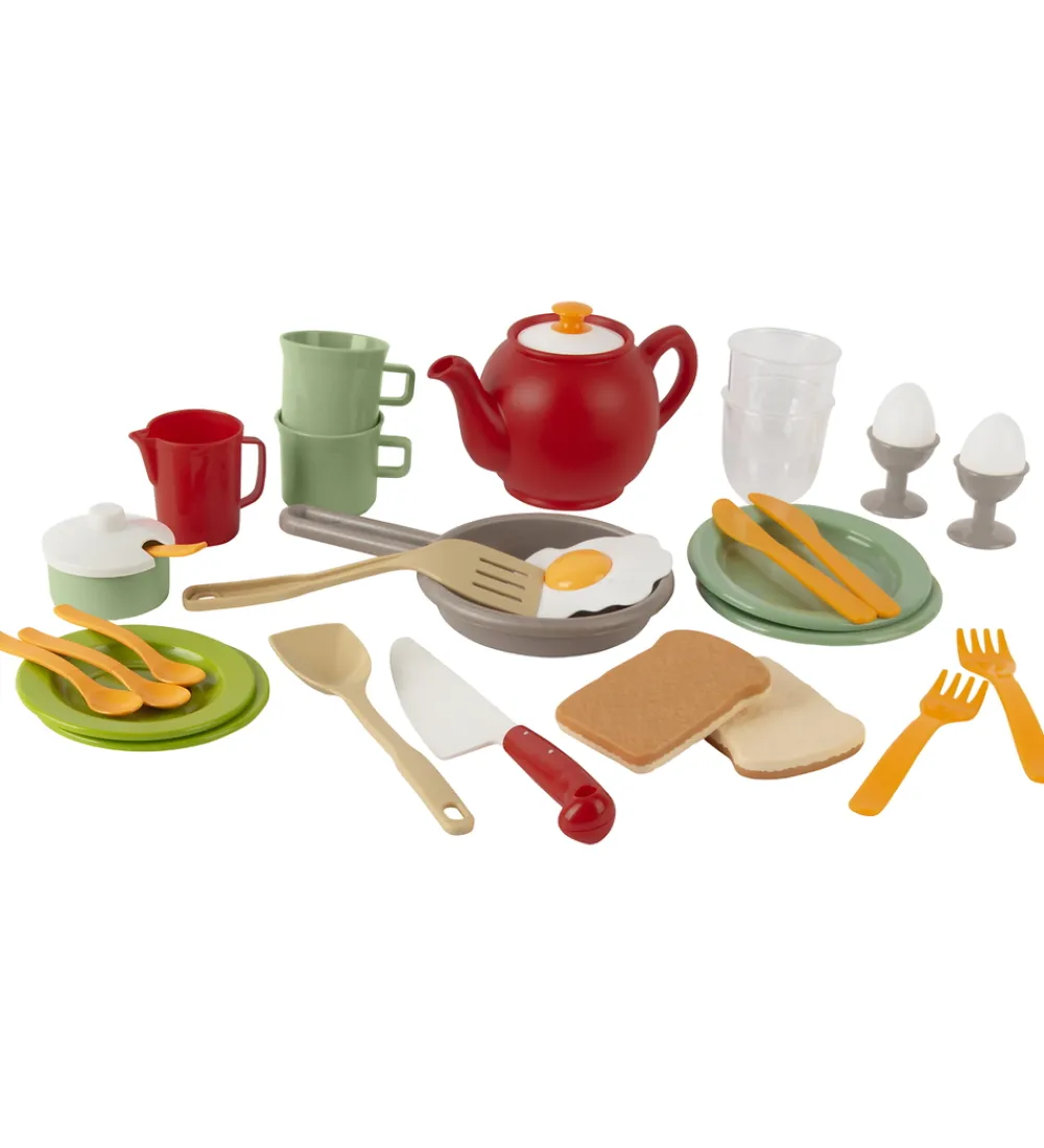 Rolleleg|Legemad-Dantoy Breakfast Set - Christmas - 32 Dele