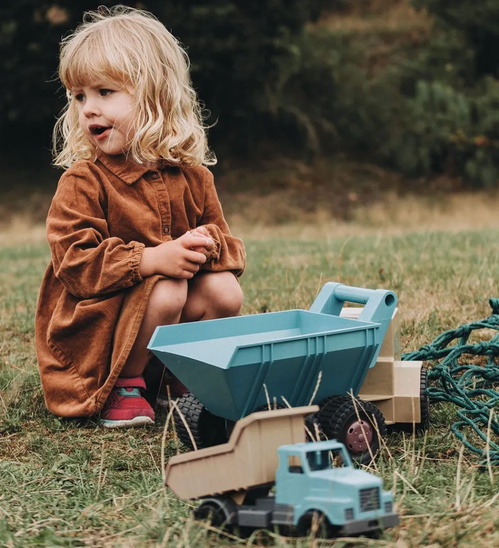 Dantoy Strandlegetøj*Dumper - 21 cm - Blue Marine Toys