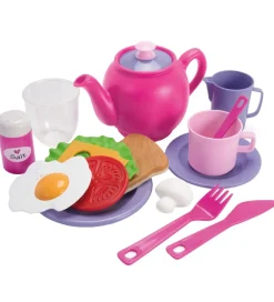 Dantoy Legemad|Legekøkken Og Legemøbel*Frokostsæt - My Little Princess - 18 Dele