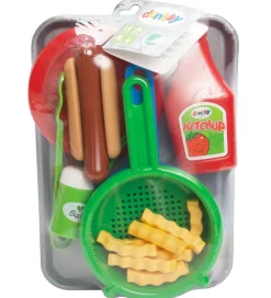 Dantoy Legekøkken Og Legemøbel*Hotdogsæt - 22 dele