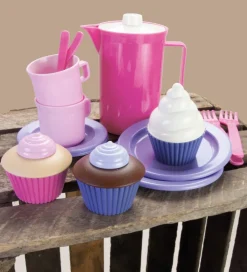 Dantoy Legekøkken Og Legemøbel*My Little Princess Kaffe & Cupcakes - 20 Dele