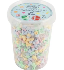 Perler-Dantoy Perler - 1580 stk - Pastel Genbrug