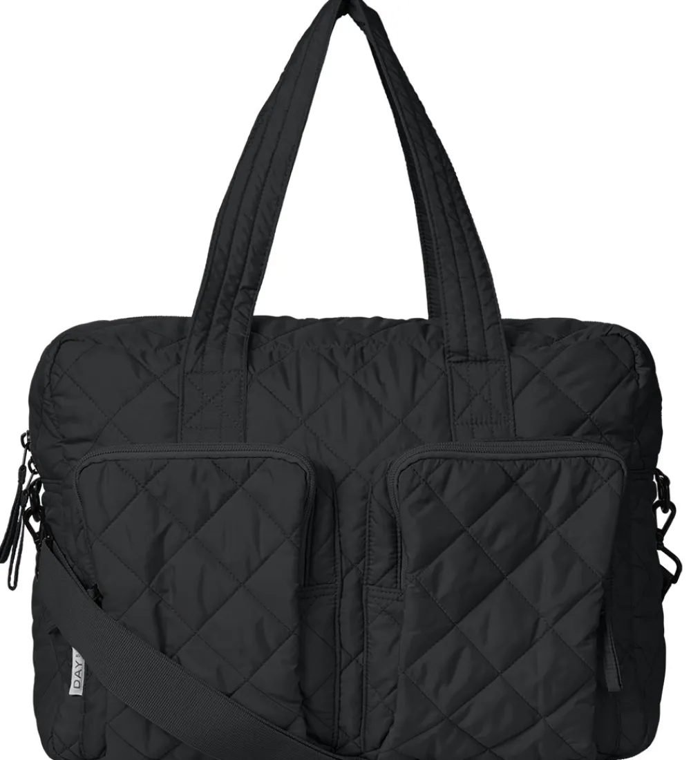 DAY ET Pusletasker*Pusletaske - Mini RE-Q Boarding - Quilted - Sort