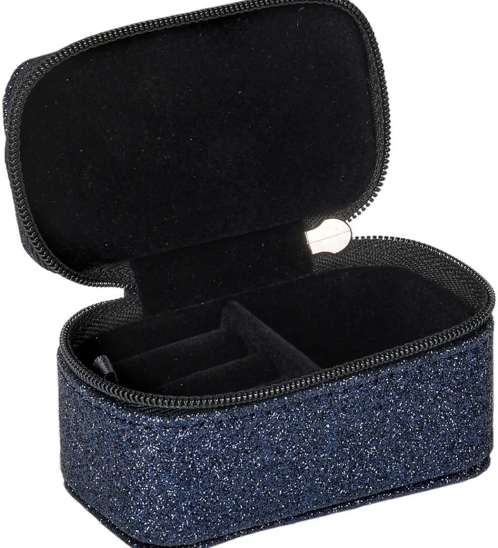 DAY ET Smykkeskrin|Smykker*Smykkeskrin - Glitter Jewelry Micro - Navy Blazer