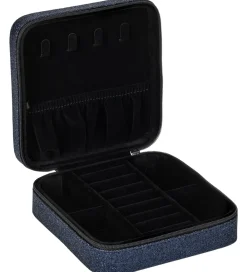 Smykkeskrin|Smykker-DAY ET Smykkeskrin - Glitter Jewelry Square Big - Navy Blazer