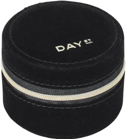 DAY ET Smykkeskrin*Smykkeskrin - Jewelry Zip Small - Fløjl - Sort
