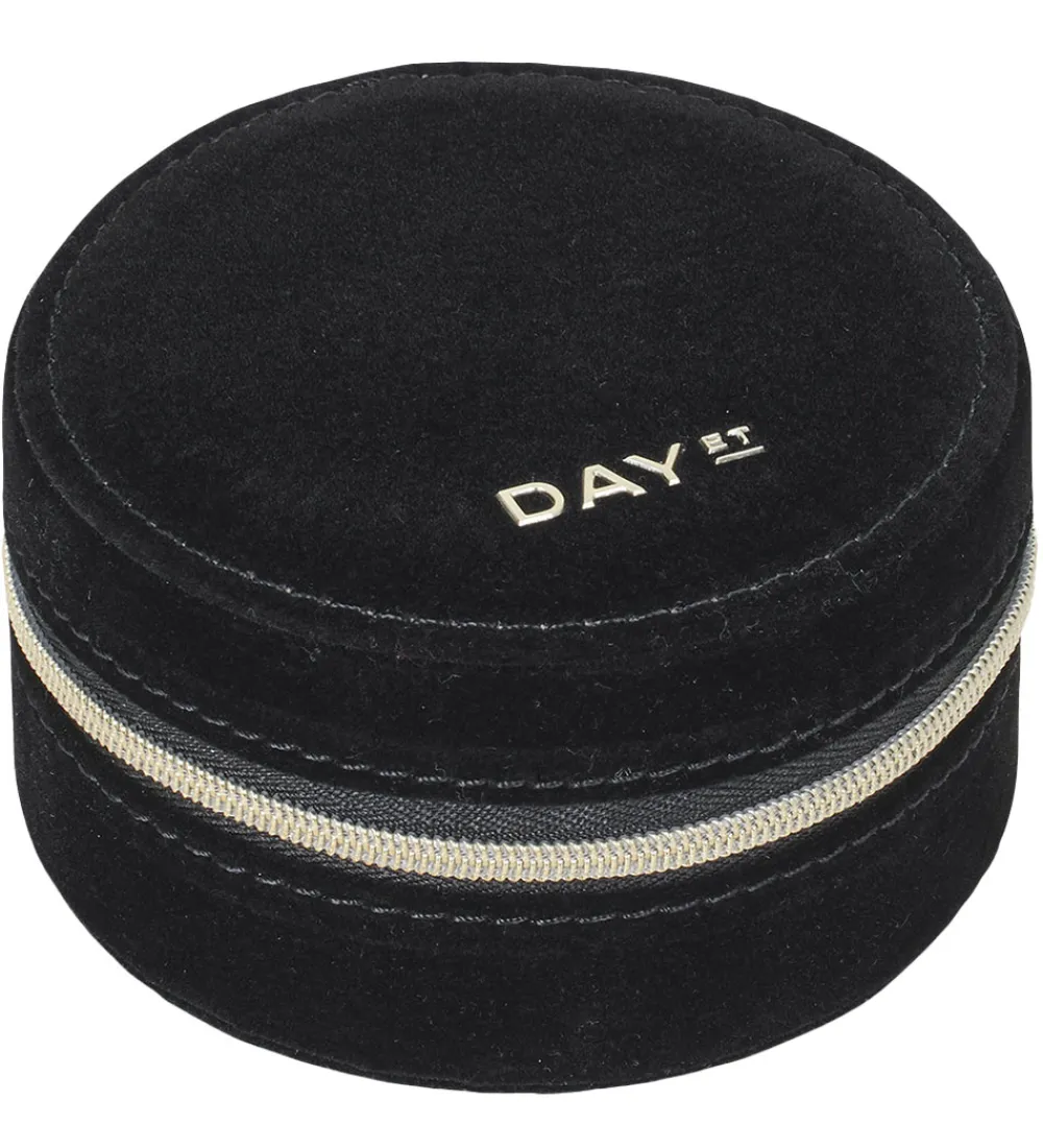 Smykkeskrin-DAY ET Smykkeskrin - Jewlery Zip - Fløjl - Sort