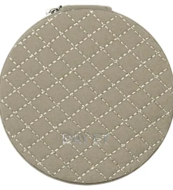 Smykkeskrin|Smykker-DAY ET Smykkeskrin - Q Jewelry Zip Round - Cobbelstone
