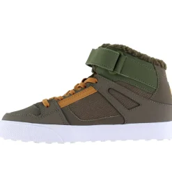 DC Sneakers*Vinterstøvler - Pure High-Top - Olive/Off White