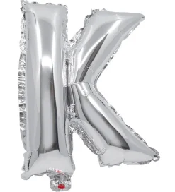 Decorata Party Festartikler*Foileballon - 35 cm - K - Sølv