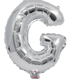 Decorata Party Festartikler*Foileballon - 33 cm - G - Sølv