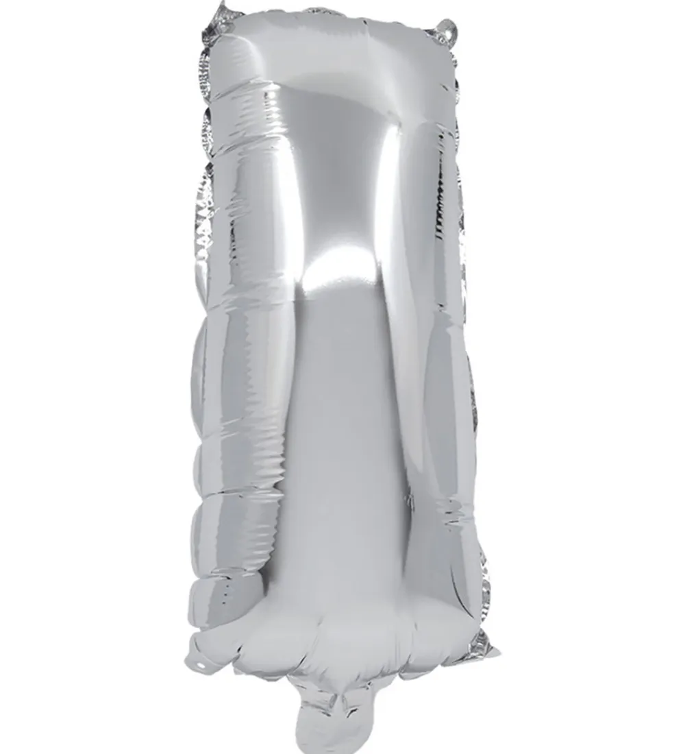 Decorata Party Festartikler*Foileballon - 33 cm - I - Sølv