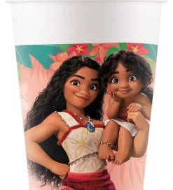 Festartikler-Decorata Party Papkrus - 8-pak - 200ml - Moana II