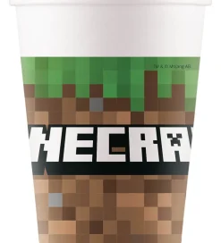 Decorata Party Festartikler*Papkrus - 8-pak - 200 ml - Minecraft