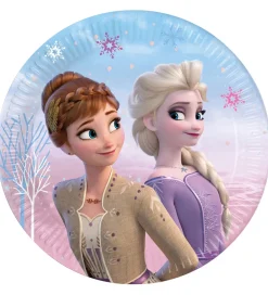 Tallerkener-Decorata Party Paptallerkner - 8-pak - 23 cm - Frozen II Wind Sp