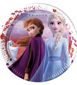 Decorata Party Tallerkener*Paptallerkner - 8-pak - 23 cm - Frozen II