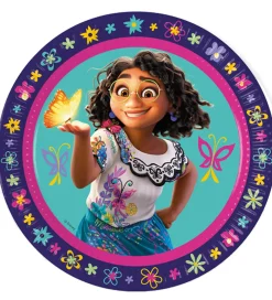 Tallerkener-Decorata Party Paptallerkner - 8-pak - 23 cm - Encanto
