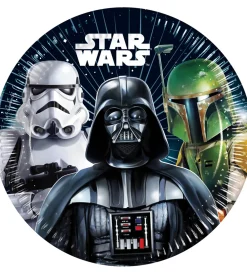 Tallerkener-Decorata Party Paptallerkner - 8-pak - 23 cm - Star Wars Galaxy