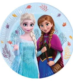 Decorata Party Festartikler*Paptallerkner - 8-pak - 23 cm - Frozen Idyllic Wo