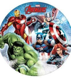 Tallerkener-Decorata Party Paptallerkner - 8-pak - 23 cm - Avengers Infinity