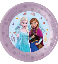 Decorata Party Festartikler*Plastiktallerkner - 4-pak - 21 cm - Frozen Idylli