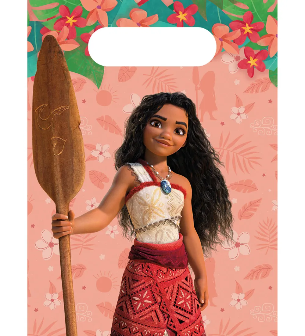 Festartikler-Decorata Party Slikpose - 4-pak - Moana II
